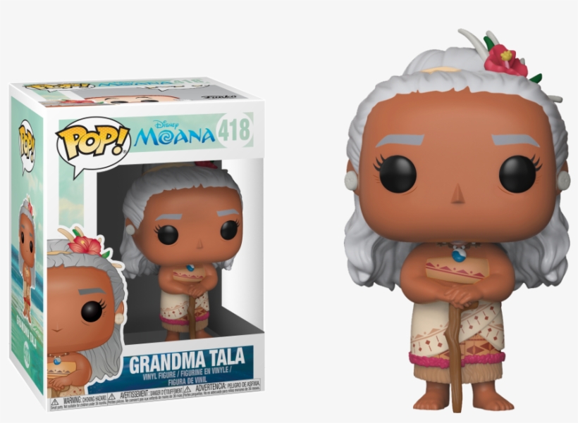 Pop Figure Disney Moana Gramma Tala - Funko Pop Grandma Tala, transparent png