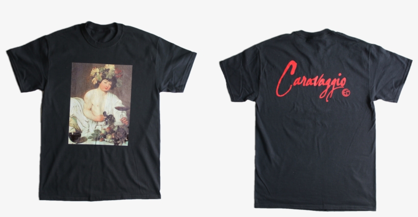 Michelangelo Caravaggio Artist Tee - Play Comme Des Garcons Tshirt, transparent png