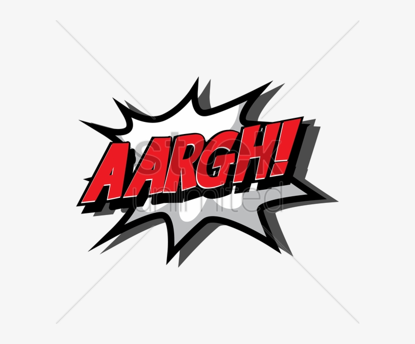 Comic Effect Aargh V矢量图形 - Comics, transparent png