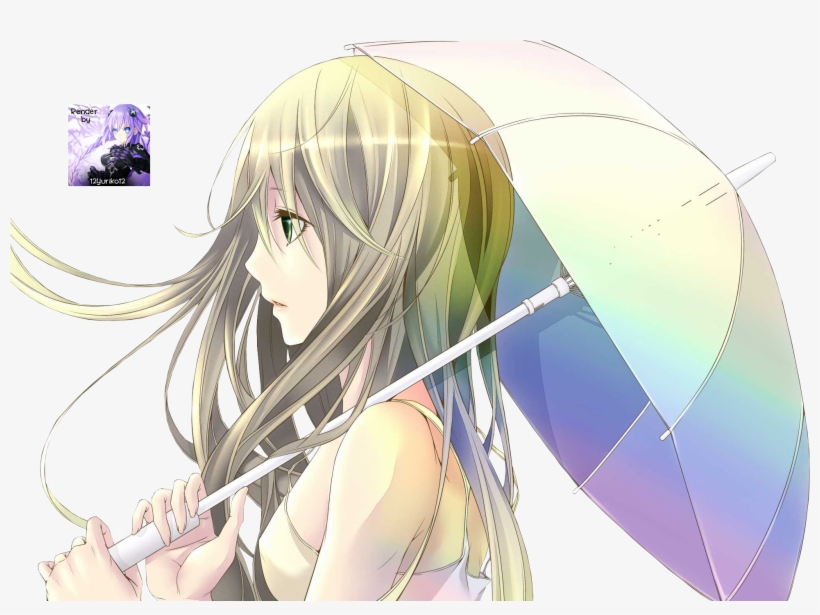 Render Anime - Silky Cherry Anime Girl Pillow Case, transparent png