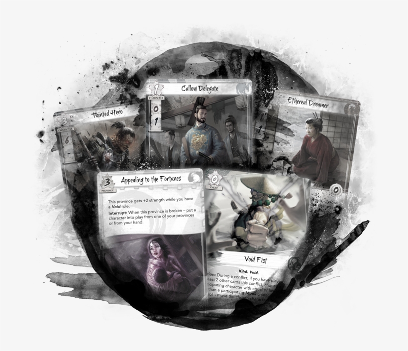 Of Twenty New Cards, And Continues The Themes Found - Legend Of The Five Rings All And Nothing, transparent png