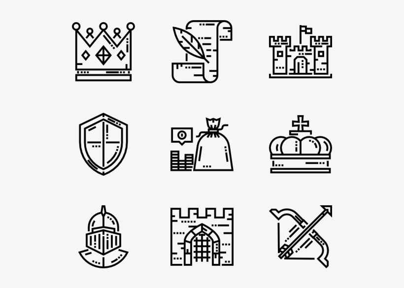 Medieval - Train Station Icon, transparent png