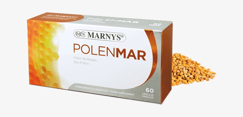 Polenmar Bee Pollen - Marny's Mialtrim 60 Capsules, transparent png