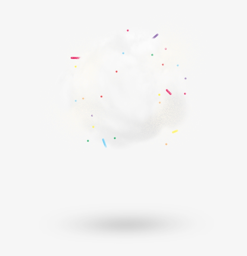 Birthday Cake Puff - Darkness, transparent png