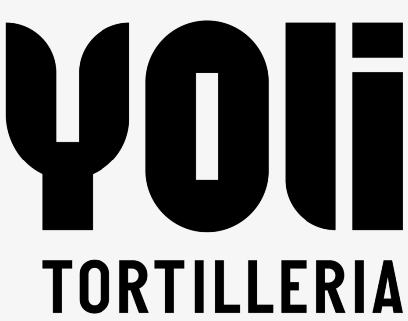Yoli Tortilleria Black - Sign, transparent png