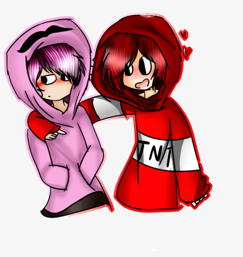 #explodingtnt #failboat #fanart #hunterthewolf28 #pinksheep - Pink Sheep X Crystal Sheep, transparent png