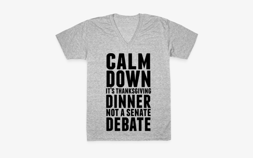Calm Down It's Thanksgiving Dinner Not A Senate Debate - Puppy Bowl Shirt, transparent png
