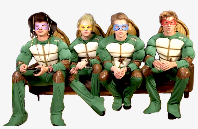 Transparent Tmnt 5sos Tumblr Transparent Collage - Transparents Teenage Mutant Ninja Turtles, transparent png