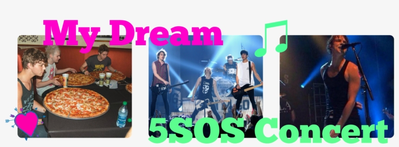 My Dream 5sos Concert - Rock Concert, transparent png