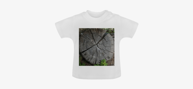 Dried Tree Stump Baby Classic T-shirt - Tree Stump, transparent png