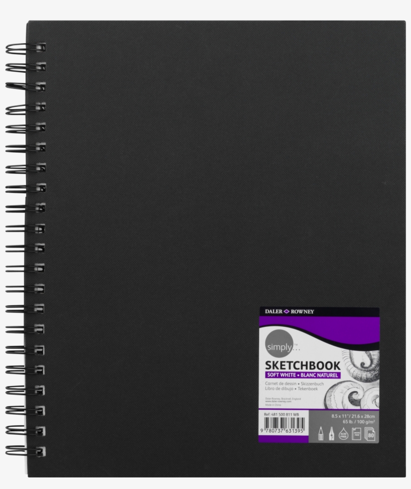 Daler Rowney Simply Artist Sketchbook, - Daler Rowney Sketchbook, transparent png