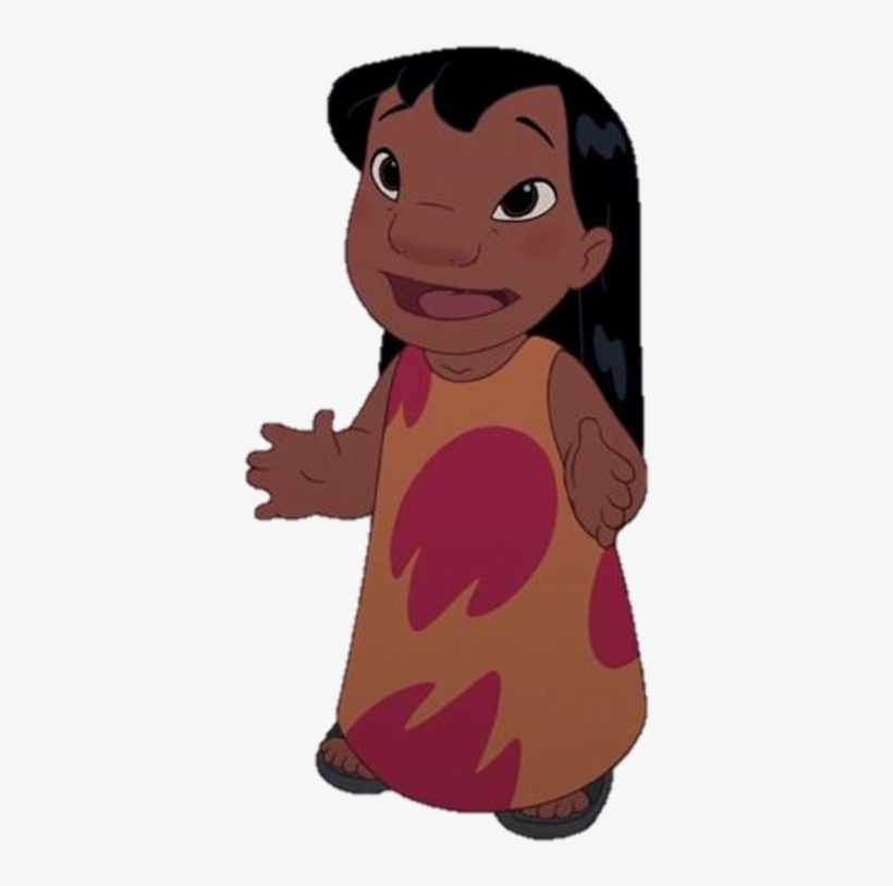 Lilo Orange Dress - 426x749 PNG Download - PNGkit