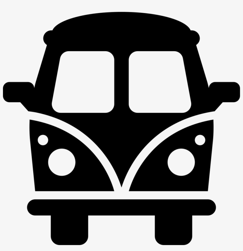 Hippie Van Comments - Icono Furgoneta Png, transparent png
