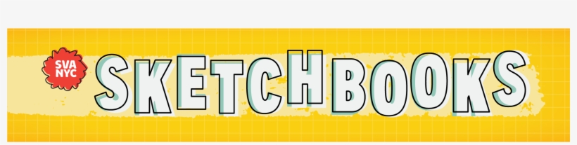 A Logo On Yellow Gridded Paper With Block Letters Filled - School Of Visual Arts, transparent png