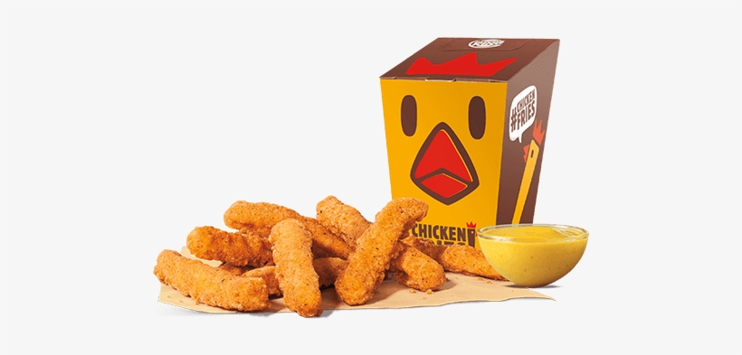 Chicken Fries - Crispy Chicken Tenders Burger King, transparent png