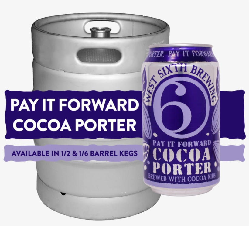 Pay It Forward Cocoa Porter Keg, transparent png