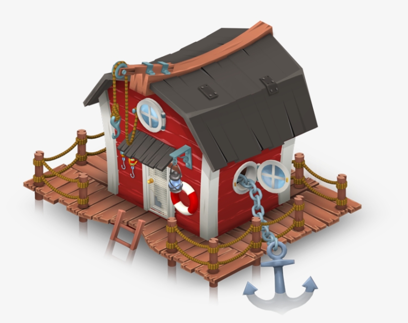 Fishing Hut - Hay Day Pesca, transparent png