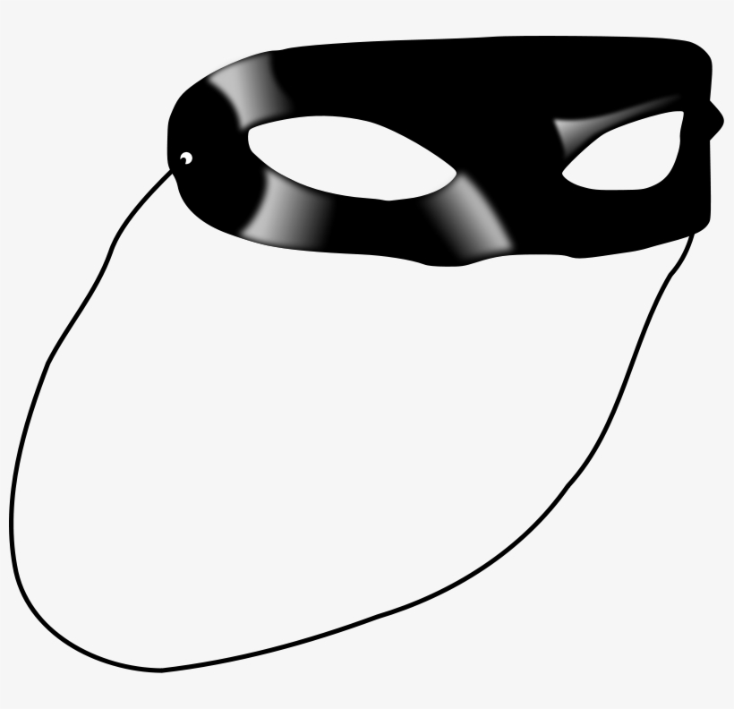 Lone Ranger Style Mask Clipart Png, transparent png