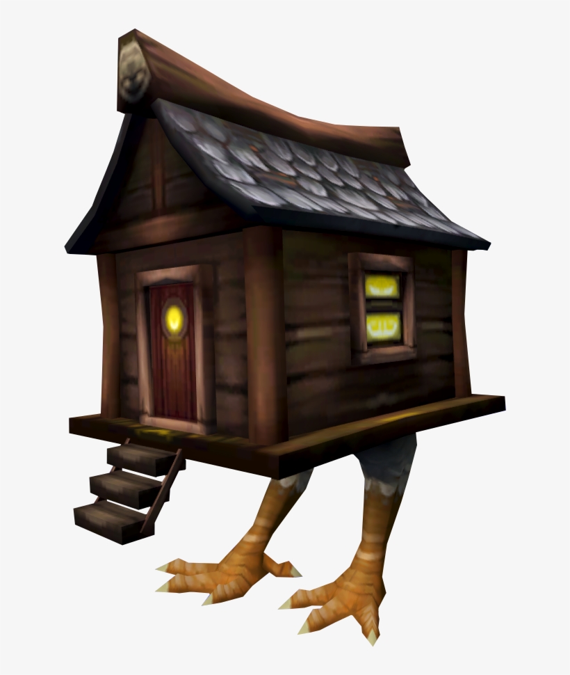 Hut Clipart Witch Hut - Baba Yaga House Pet, transparent png