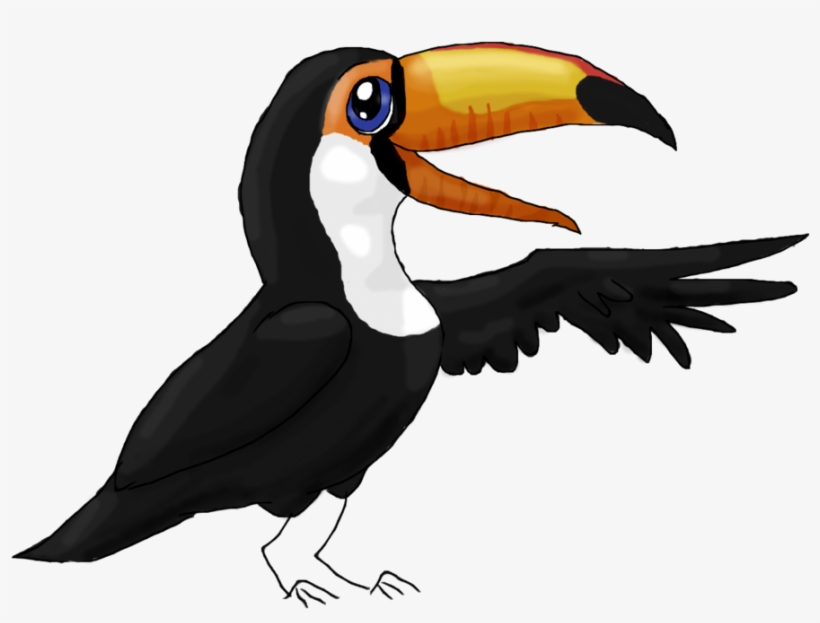 Stitch From Lilo And Stitch By Starrypoke On Clipart - Toucan Outline, transparent png