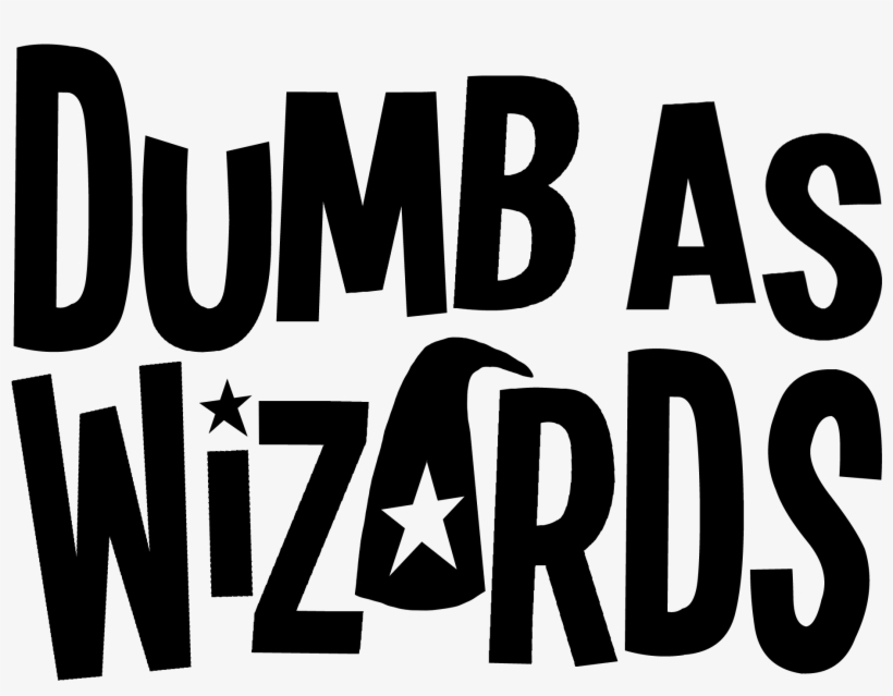 Dumb As Wizards Logo Two Lines Black - Fête De La Musique, transparent png