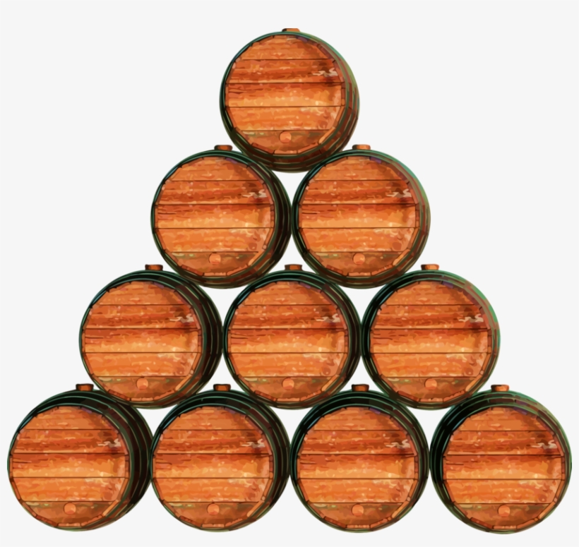 Beer Barrel Firkin Keg Whiskey - Cask Clip Art, transparent png