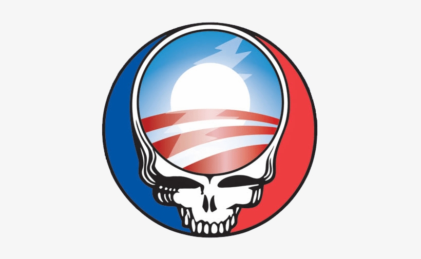 10 Years Ago Today ~ Deadheads For Obama Concert At - Grateful Dead Steal Your Face, transparent png
