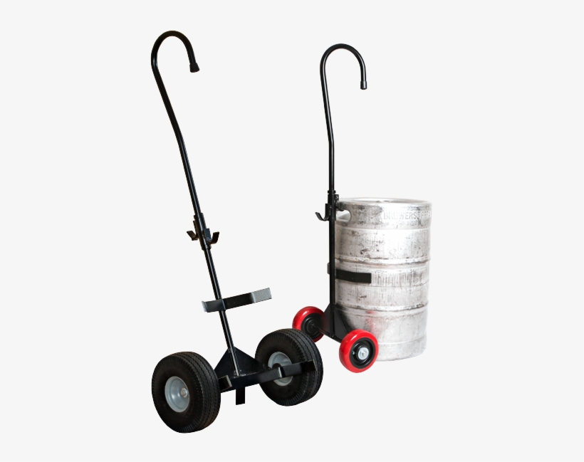 Moving Beer Kegs Is Safe And Easy With The Kegcart Beer Keg Hand Cart 397x569 PNG Download