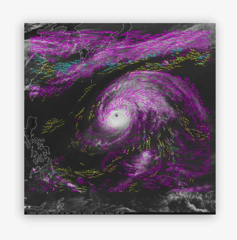 These Images Show The Winds Of Typhoon Dolphin - Fractal Art, transparent png