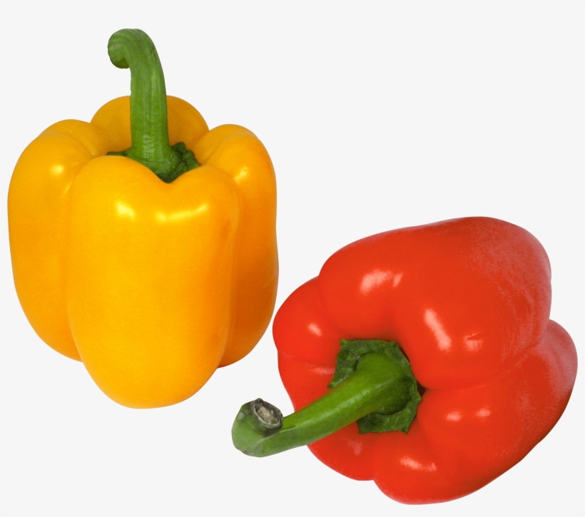 Pepper Duo - Bell Pepper Transparent Background, transparent png