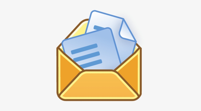 And The Best Sample In Free Clipartfest - Open Envelope Clip Art, transparent png