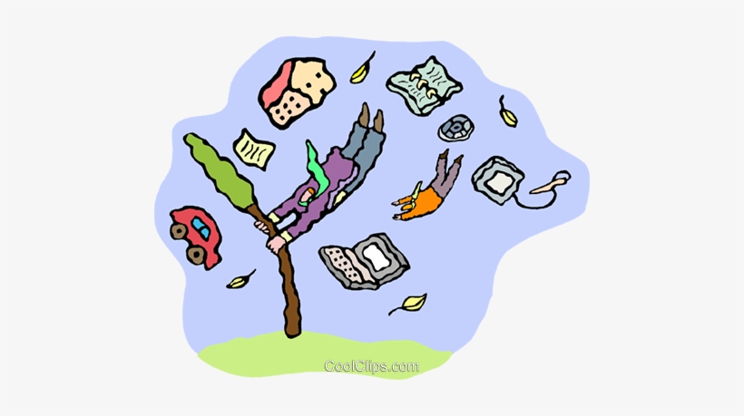 Tornado Wind Blowing Things Royalty Free Vector Clip - Wind Blowing Things Clipart, transparent png