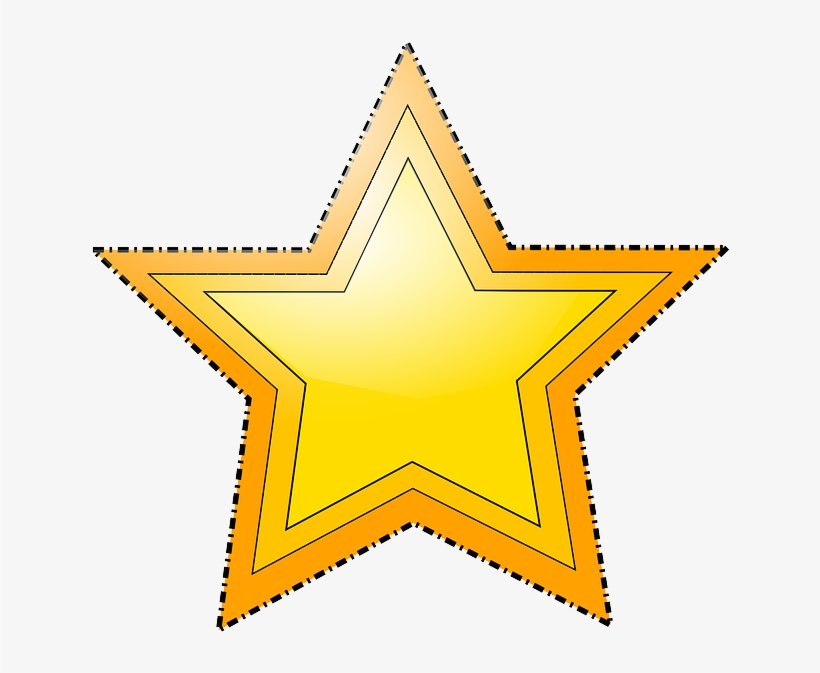 Star, Shapes, Stars, Shape, Estrella, Geometry, Vector - Star Shape, transparent png