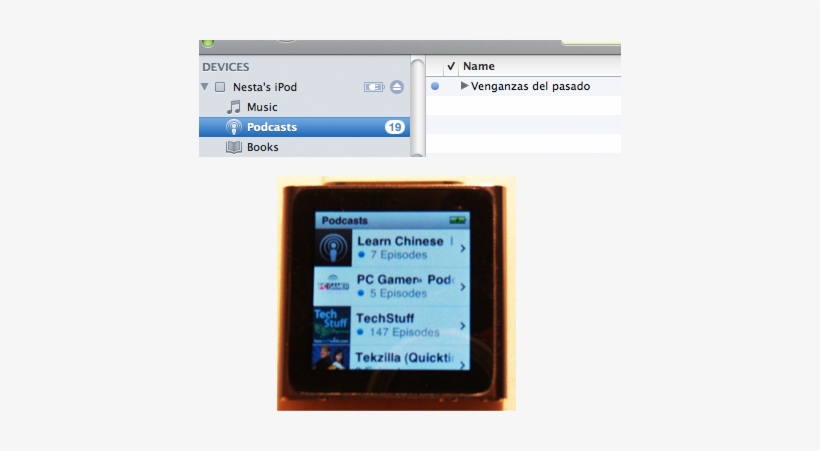 X - Ipod Nano Podcast, transparent png