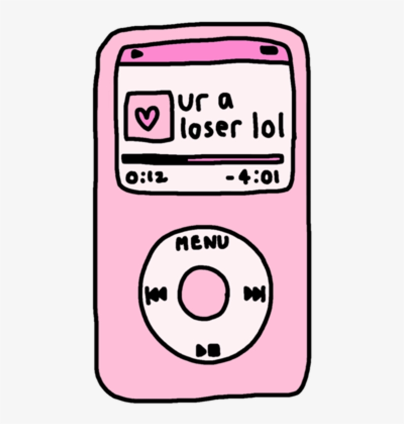 Illustration Of Ipod - Ur A Loser Lol, transparent png