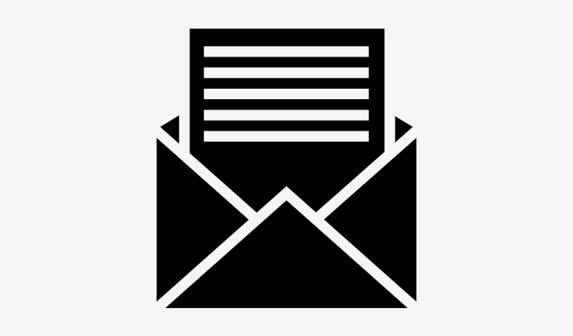 Open Envelope With Letter Vector - Light Orchestra Balance Of Power, transparent png