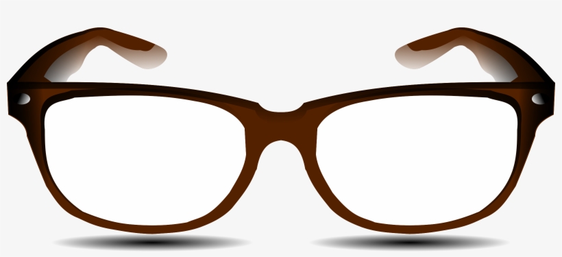 Glasses Clipart - Brown Glasses Clipart, transparent png