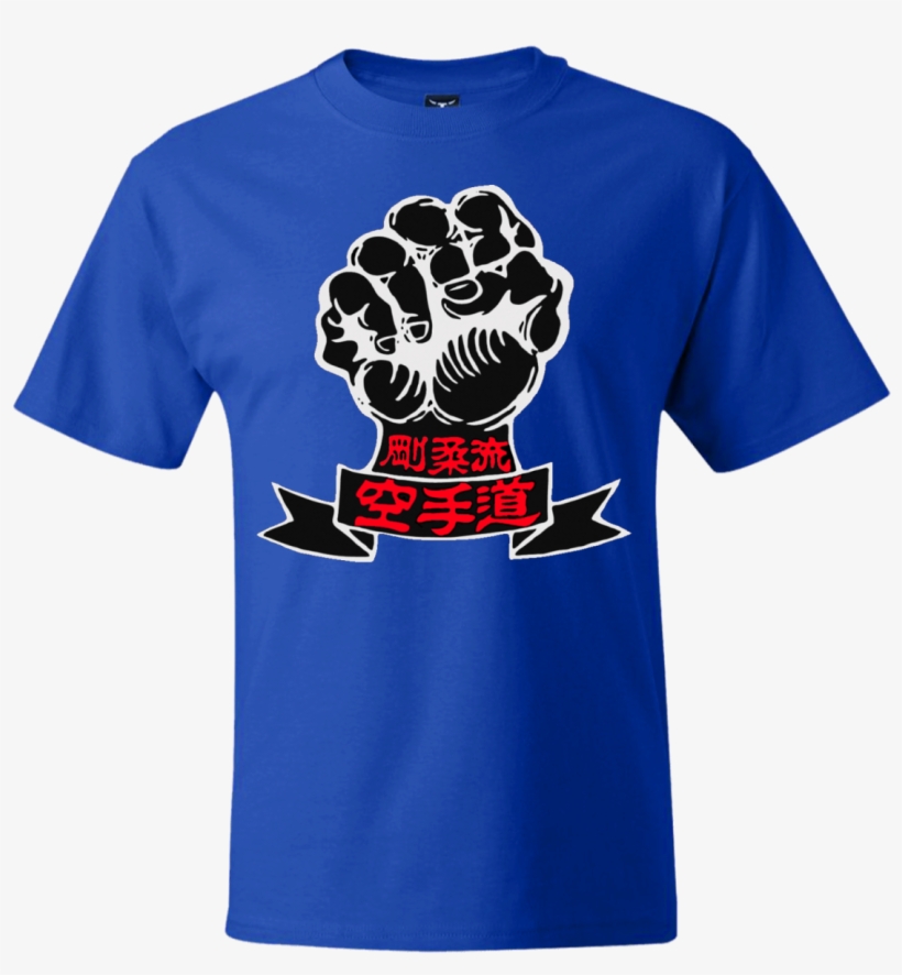 Goju Ryu Fist Black & Red T-shirt - Legend Of Zelda Triforce With Goddess Symbols Mens, transparent png