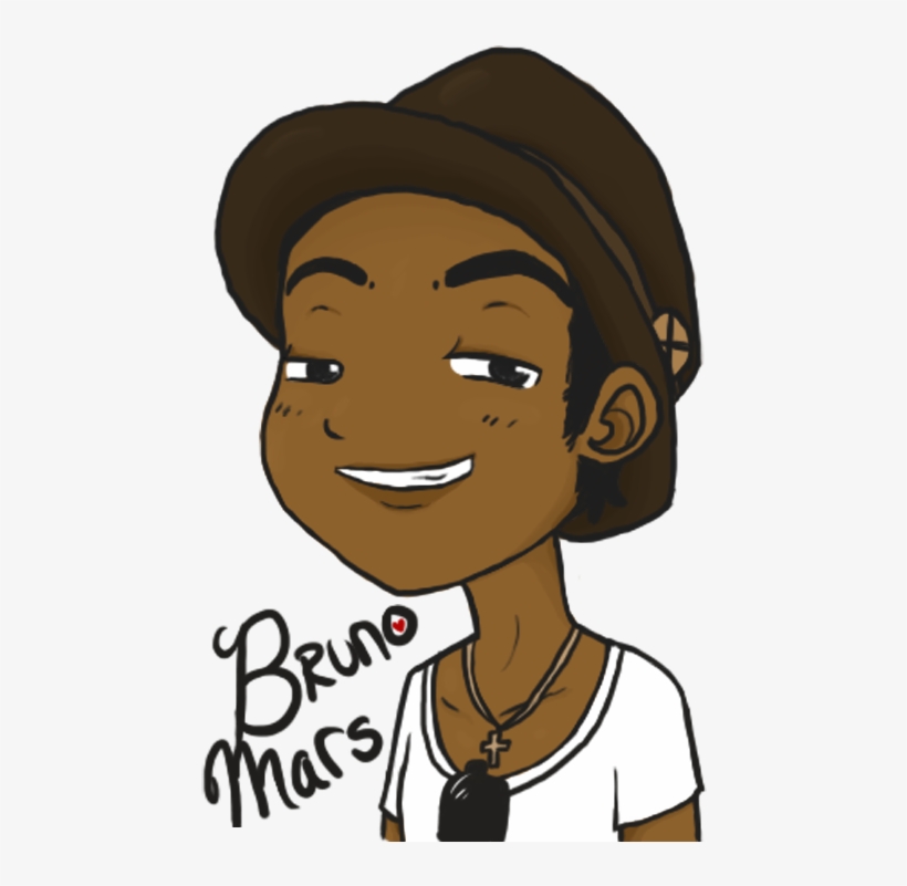 Bruno Mars By Elven - Bruno Mars Caricatura Png, transparent png