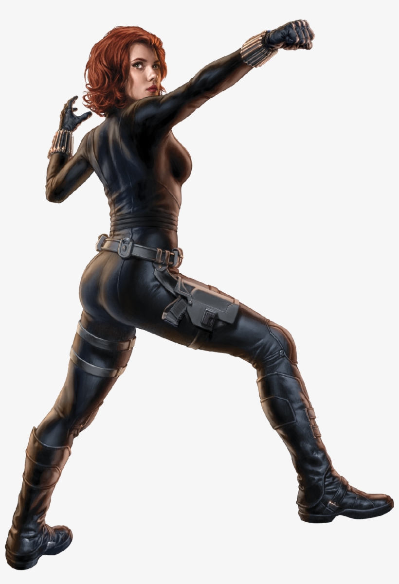 Sjpa Black Widow 3 - Black Widow White Background, transparent png