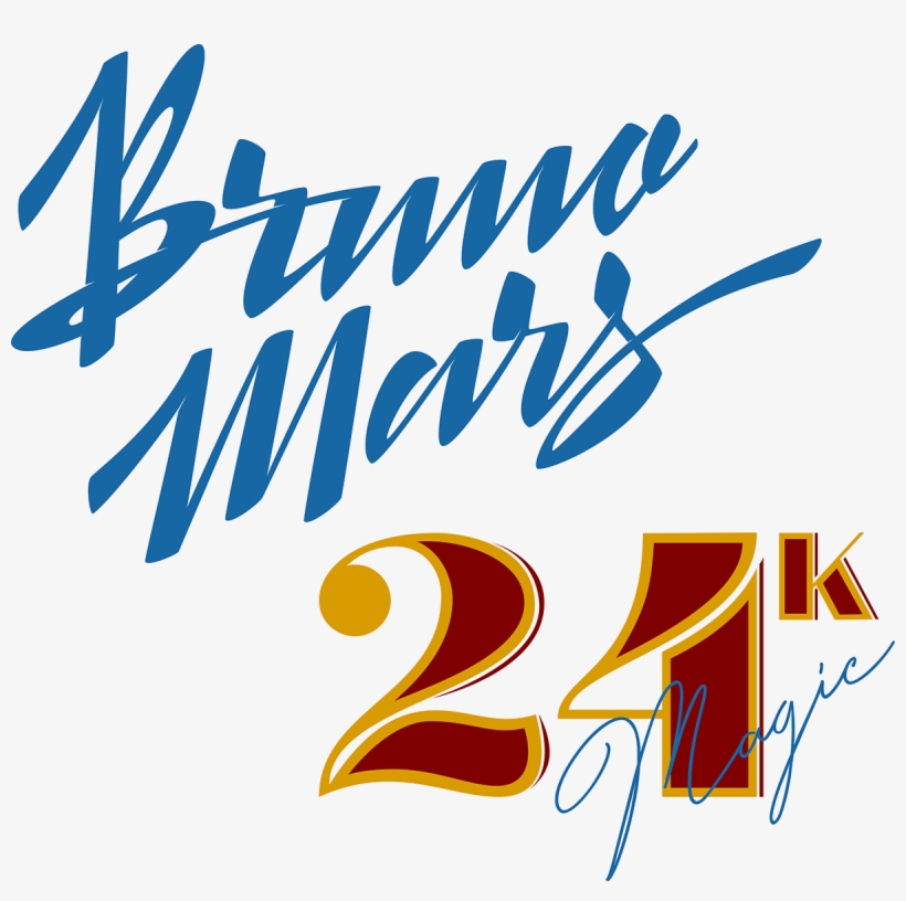 Bruno Mars - Calligraphy, transparent png
