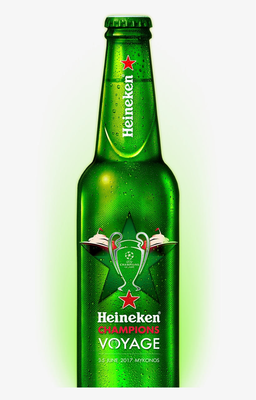 Heineken Bottle - Beer Bottle, transparent png
