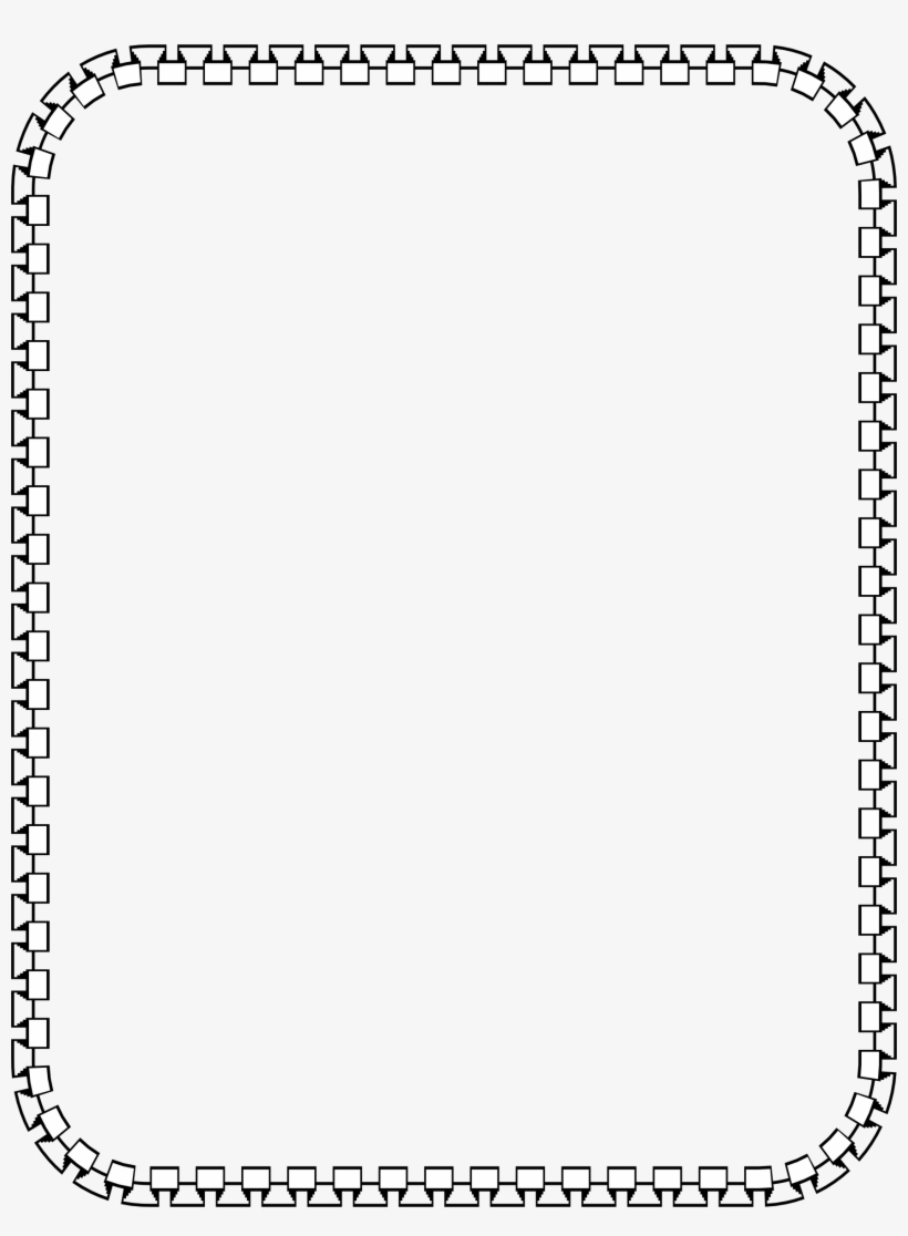 Clipart Resolution 1746*2292 - Latest A4 Size Border, transparent png