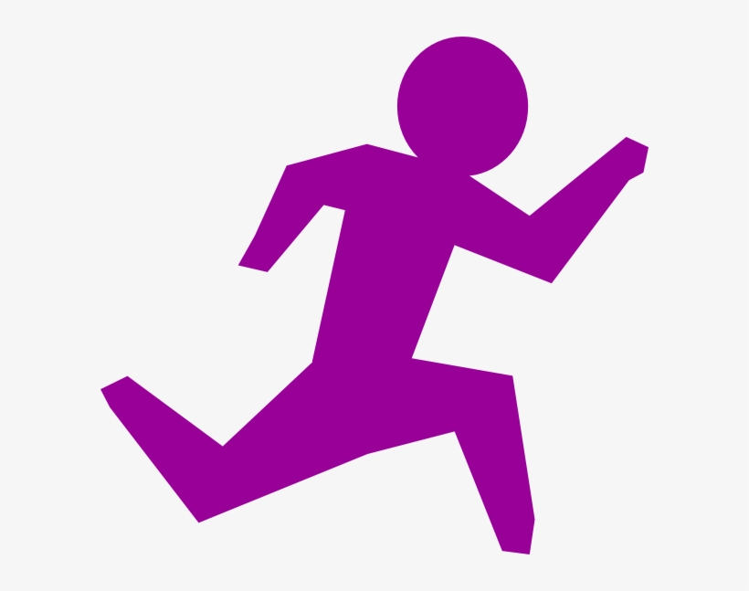 Running Person - Stick Figure Running, transparent png