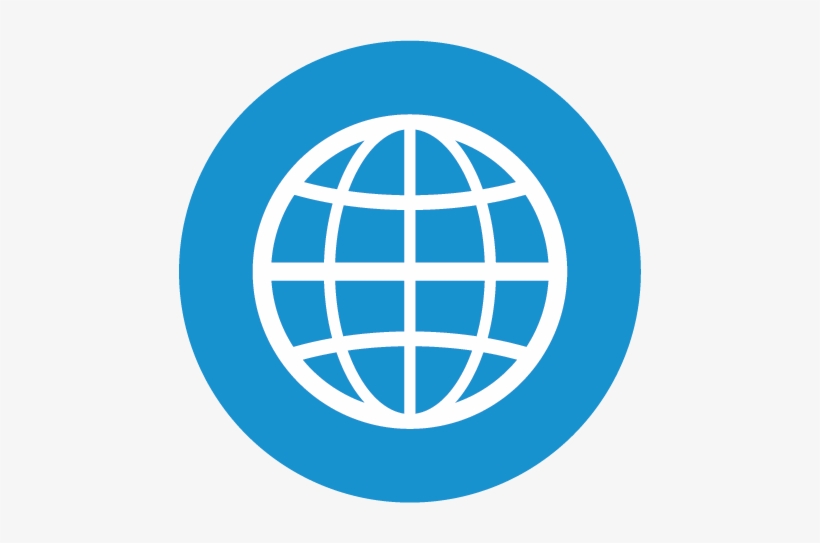 World Icon - Web Icon White Png, transparent png