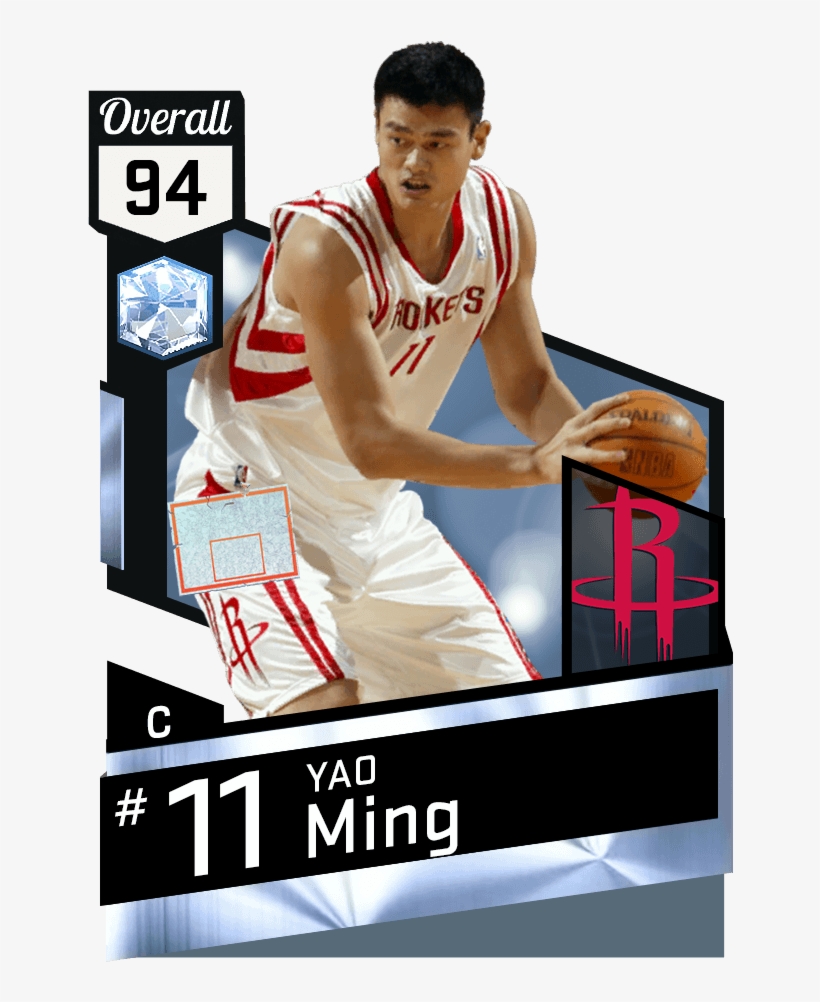 Yao Ming - Christian Laettner Nba 2k17, transparent png