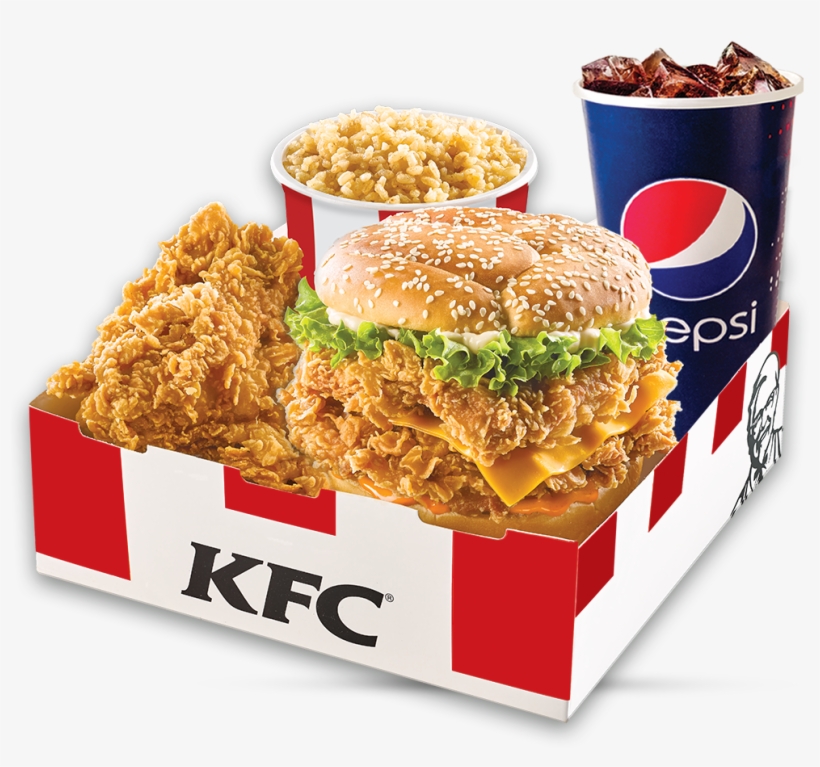 Kfc Delicious Meals For One Single Meals Egypt Png - Junk Food, transparent png