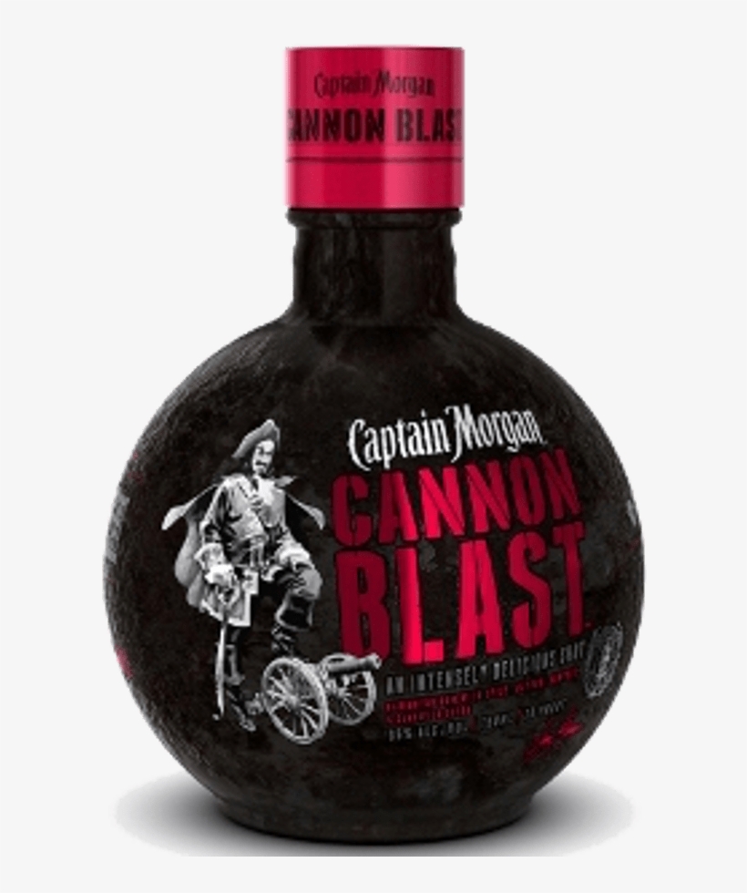 Cannon Blast Captain Morgan 750ml - Captain Morgan Cannon Blast, transparent png