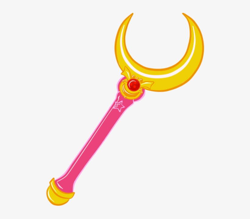 Clipart Info - Sailor Moon Wand Clipart, transparent png