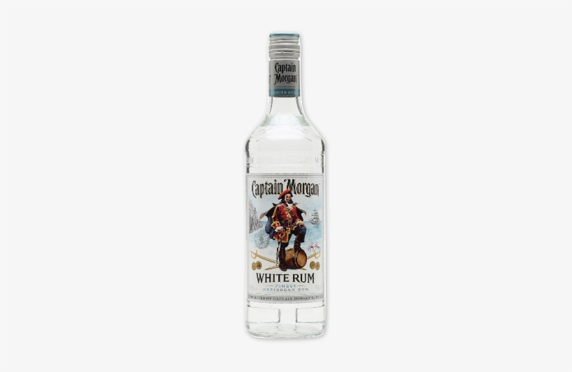 Captain Morgan - Captain Morgan Spiced Rum White, transparent png